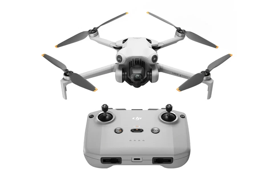 DJI Mini 4 Pro Drone, Grey, Camera Drones, Cameras & Drones