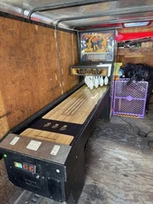 1991 Williams Strike Master Shuffle Alley Puck Bowling Machine