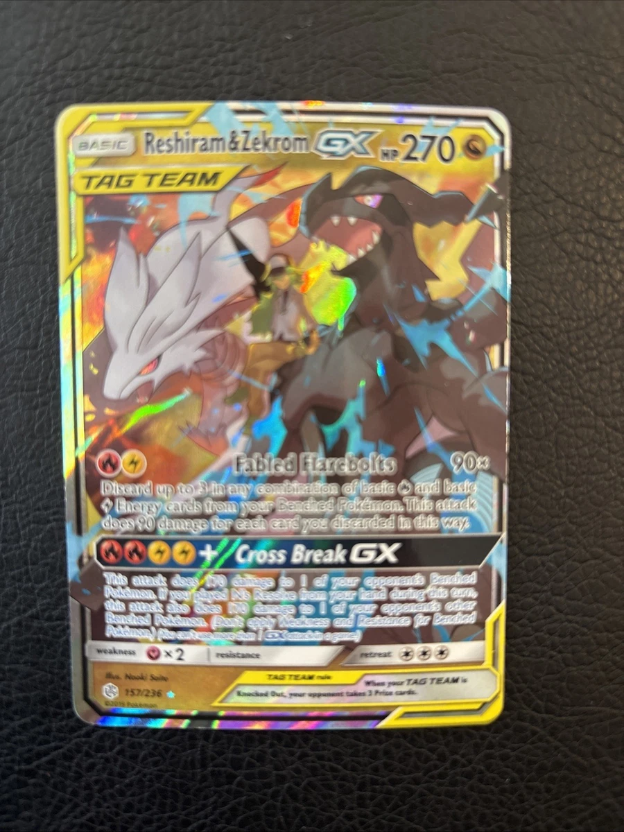 Reshiram & Zekrom GX Pokémon TCG Cards for sale | eBay