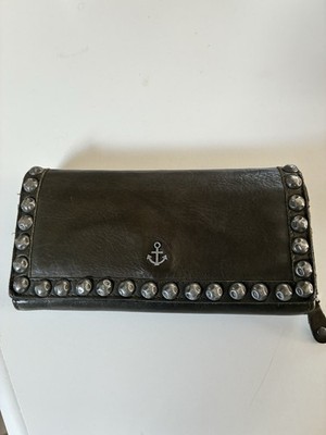 Harbour 2nd Damen Geldbörse Green Leder