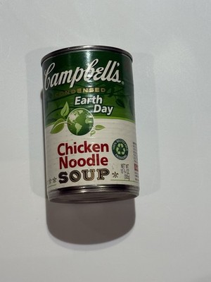 Collectible: Campbell's Chicken Noodle Soup Can Special Earth Day Edition 2010