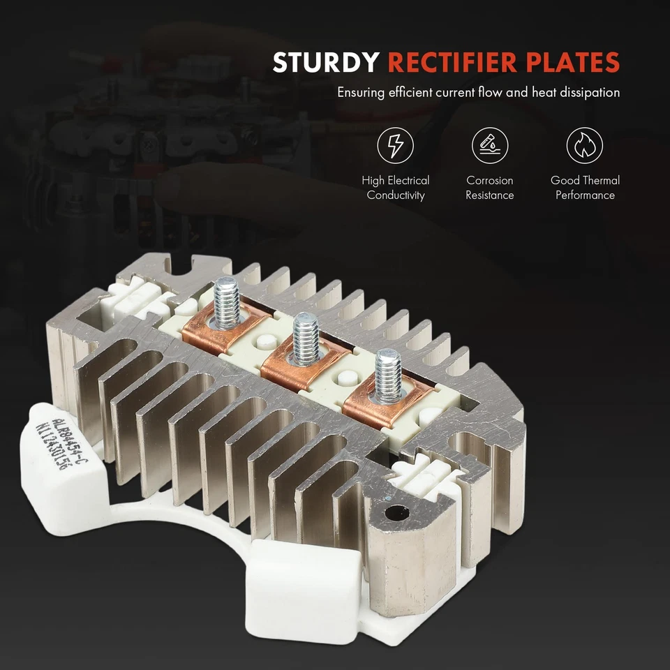 Diodo retificador alternador para Chevrolet Camaro Caprice C10 C20 C30 C50 Cavalier - Imagem 4 de 4