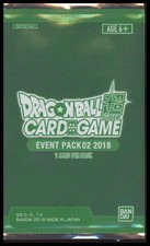 DragonBall Super: Event Pack 02 - 2018 - One Card Per Pack - Sealed