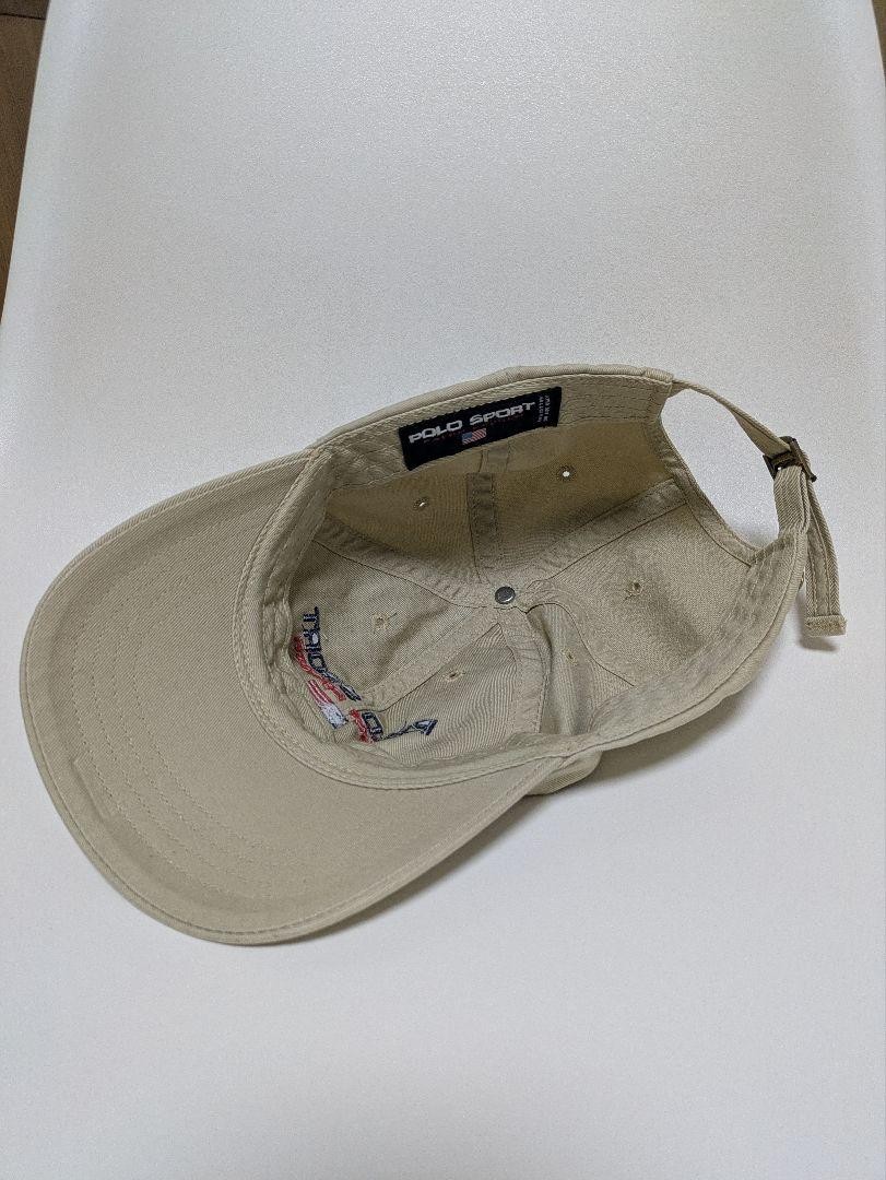 90S Polo Sports Cap Beige | eBay