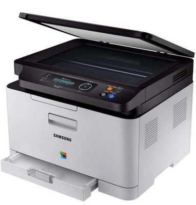 Samsung Xpress SL-C480W Farblaser-Multifunktionsdrucker Scan, Kopie, Wi-Fi, NFC