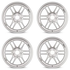 4x Enkei Rpf1 Wheels 16x7 4x114.3 Et43 Cb73 Silver 4x Enkei Rpf1 Wheels 16x7 4x114.3 Et43 Cb73 Silver