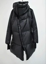 nude:Masahiko Maruyama Down Jacket Black Size 1 Feather-filled Used
