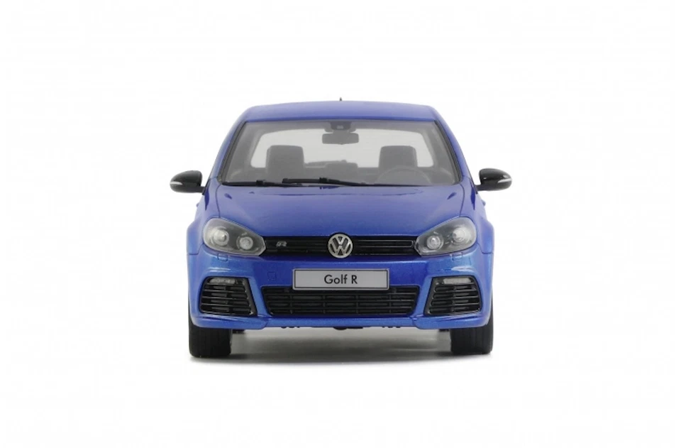 Volkswagen VW Golf 6 R Modellino Auto Di Otto IN 1:18 Blu Nuovo OT412 - Immagine 4 di 4