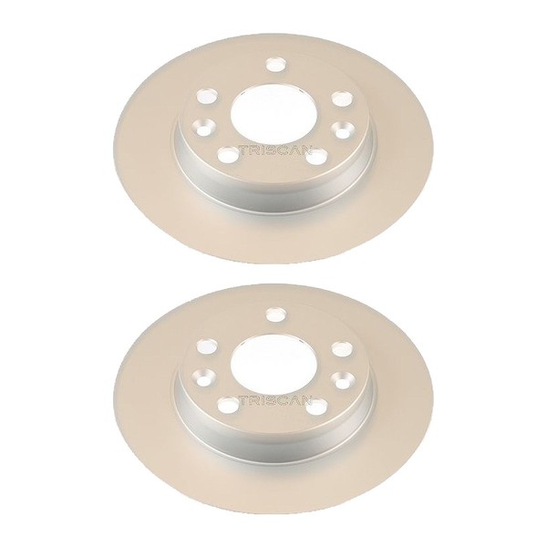 2 Bremsscheiben Voll Ø 260 Mm Triscan Bremsen-Expertise FüR U.A. Renault ZOE-image