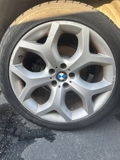 BMW E70 F15 X5 E71 X6 OEM Y-Spoke 20x11/10 Style 214 Wet Black Wheels Rim 