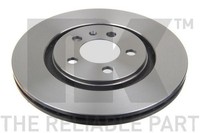 2X NK Bremsscheibe 204735 FüR 35I VW Vento Corrado 1H1 53I Seat Passat Golf 1H2