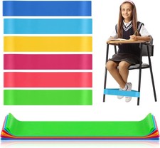 6 Pack Chair Bands for Kids with Fidgety Feet, ADHD Tools for ADHD ADD Autism Ki