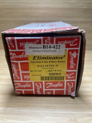 Danfoss suction line filter drier 7/8 ODF  DAS 167 SV-V