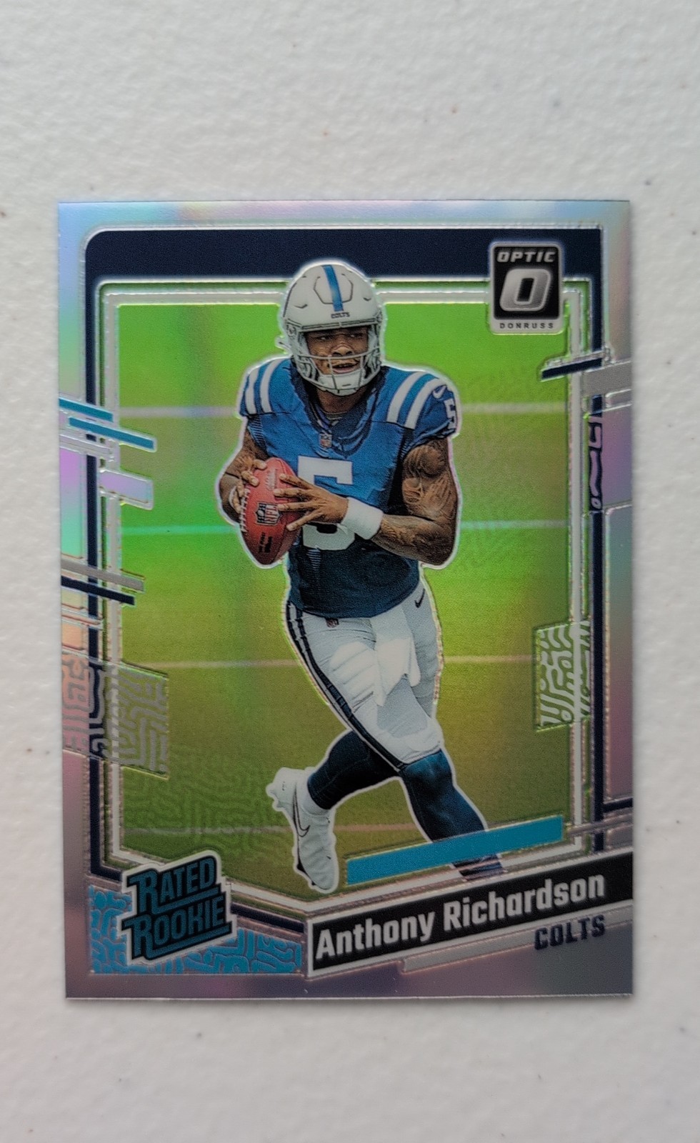 2023 Panini Donruss Optic - Rated Rookie Anthony Richardson #247 Holo Prizm (RC)