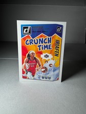 2025 Panini WNBA Donruss Basketball Kiki Iriafen Crunch Time Press Proof Mystics