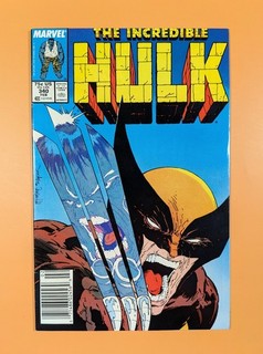 🥓 Hulk #340 NEWSSTAND Variant Hulk Vs. Wolverine Todd McFarlane Iconic Cover