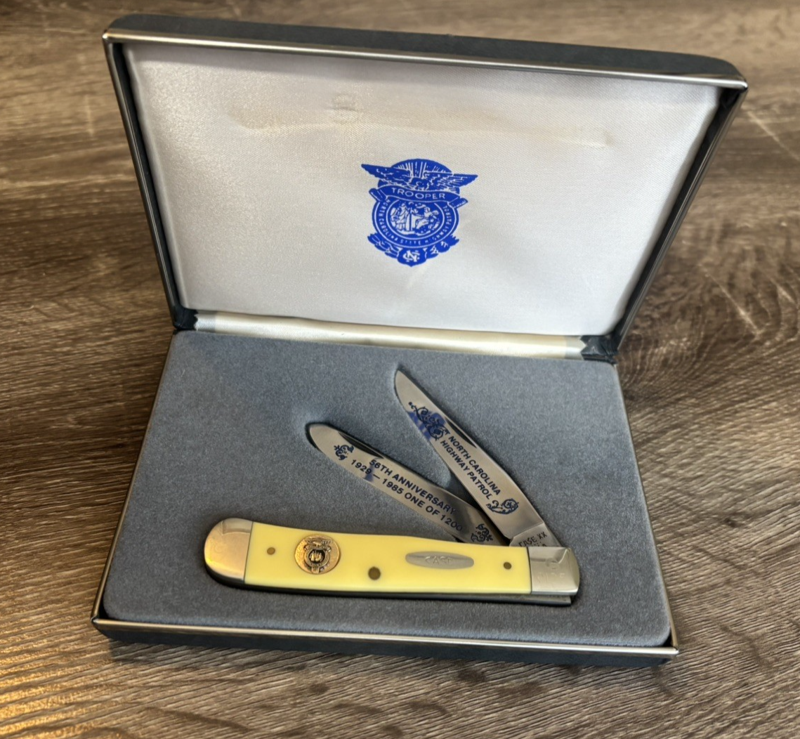 Case XX 1985 NC Highway Patrol 56th Anniversary Knife Limited