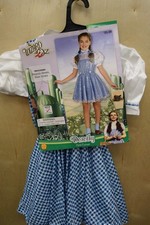 The Wizard of Oz, Child Dorothy Costume With No Hairbows, Size M 8-10 , New
