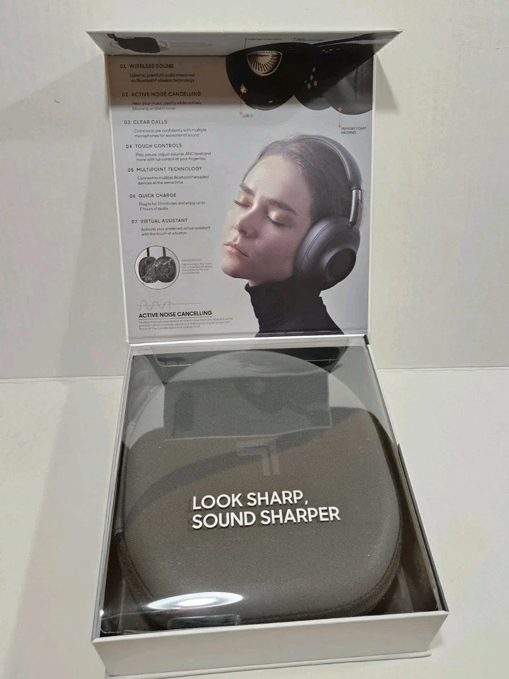 Sharper Image Soundhaven Wireless Headphones - Image 3 of 3