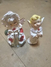 Vintage 1950s Napco/ Artmark Christmas Angel's 