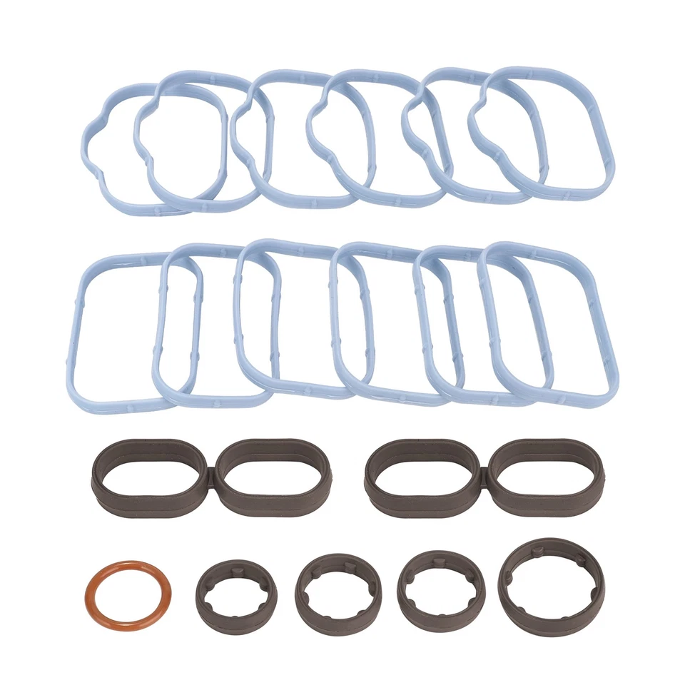 Adaptador de filtro de aceite carcasa junta tórica y sellos de admisión para Chrysler 300 Dodge Jeep Ram Foto 3 de 4