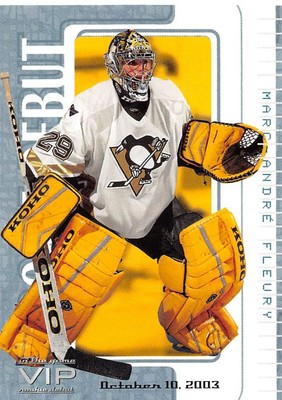 2003-04 In The Game VIP Rookie Debut Hockey Cards Pick From List