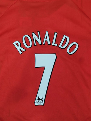 Ronaldo #7 Manchester United 2002/2004 Retro Home Jersey KIDS | eBay