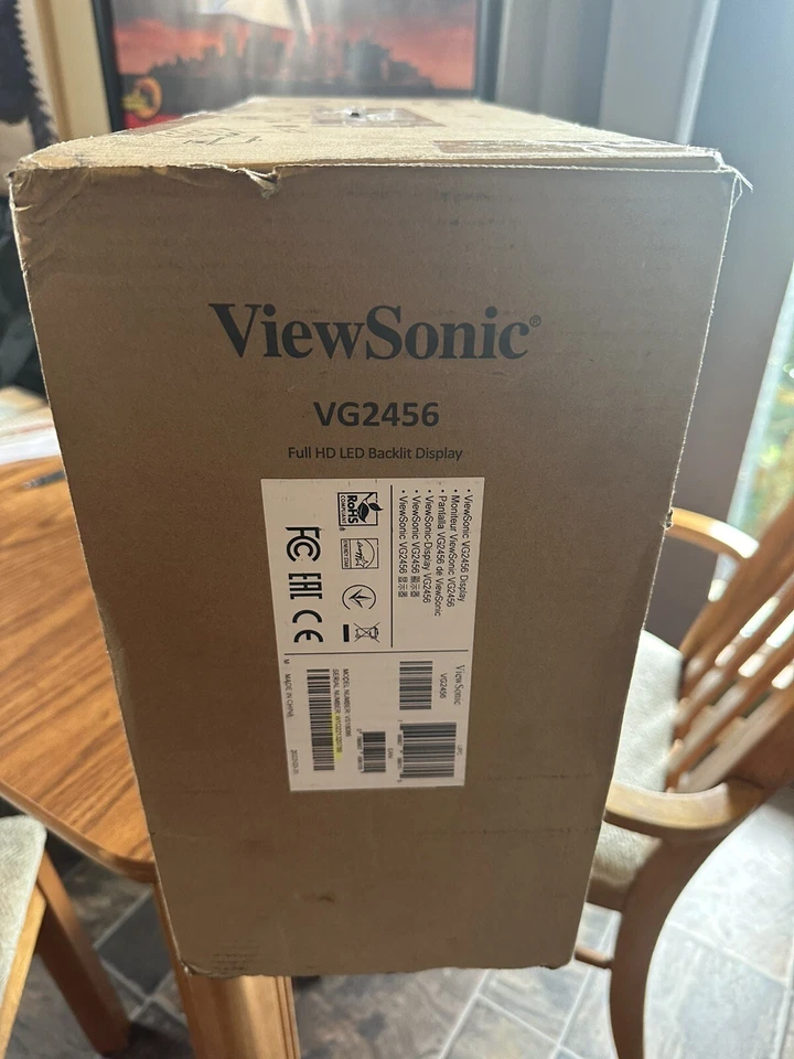 ViewSonic IPS Monitor VA2456-MHD 24" Thin-Bezel 1080p HDMI Mod VS18066 BRAND NEW - Image 3 of 4