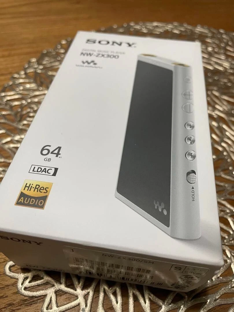 Sony NW-ZX300 Walkman 64GB Digital Audio MP3 Player Silver Used