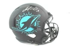 Dan Marino Miami Dolphins Signed Full Size Speed Helmet Eclipse Black Teal JSA