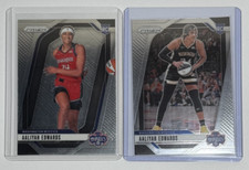 2024 Panini Prizm WNBA Aaliyah Edwards RC #70, #142 Mystics