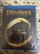 The Lord of the Rings: The Motion Picture Trilogy Blu-ray Disc, 2014, 3-Disc...