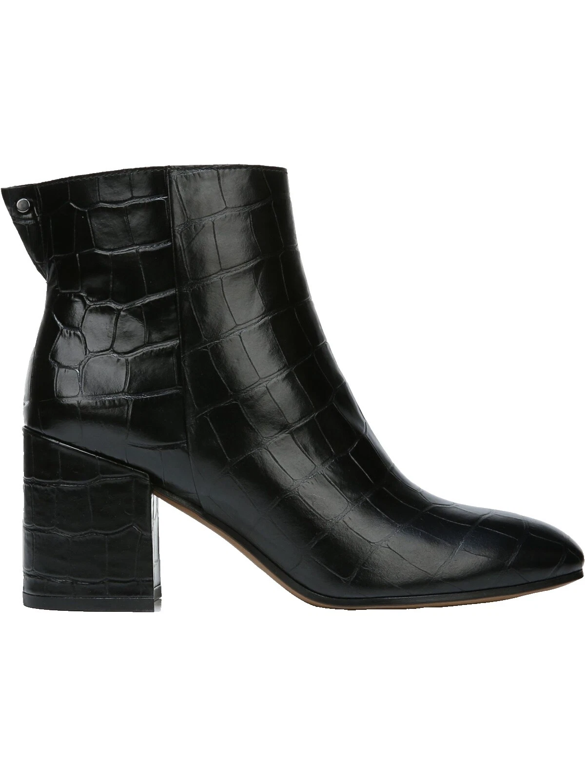Franco Sarto Botas De Cuero Negro para Mujeres