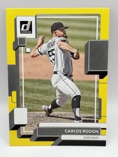 2022 Donruss Yellow Variation Carlos Rodon #154 Chicago White Sox NM