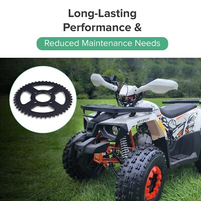 Pignone catena, corona posteriore in acciaio ATV Quad 428 adatto per TAOTAO SUNL Roketa JCL NST 125150200250 Pignone catena, corona posteriore in acciaio ATV Quad 428 adatto per TAOTAO SUNL Roketa JCL NST 125150200250