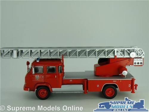 SAVIEM S7 FIRE ENGINE MODEL TRUCK 1:43 SCALE IXO TURNTABLE FRANCE LORRY K8 - Afbeelding 2 van 5