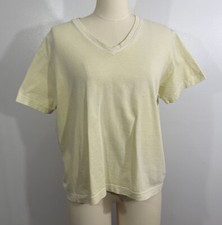 LL Bean Vintage Shirt 1990s 100% Cotton Crop USA Made Medium