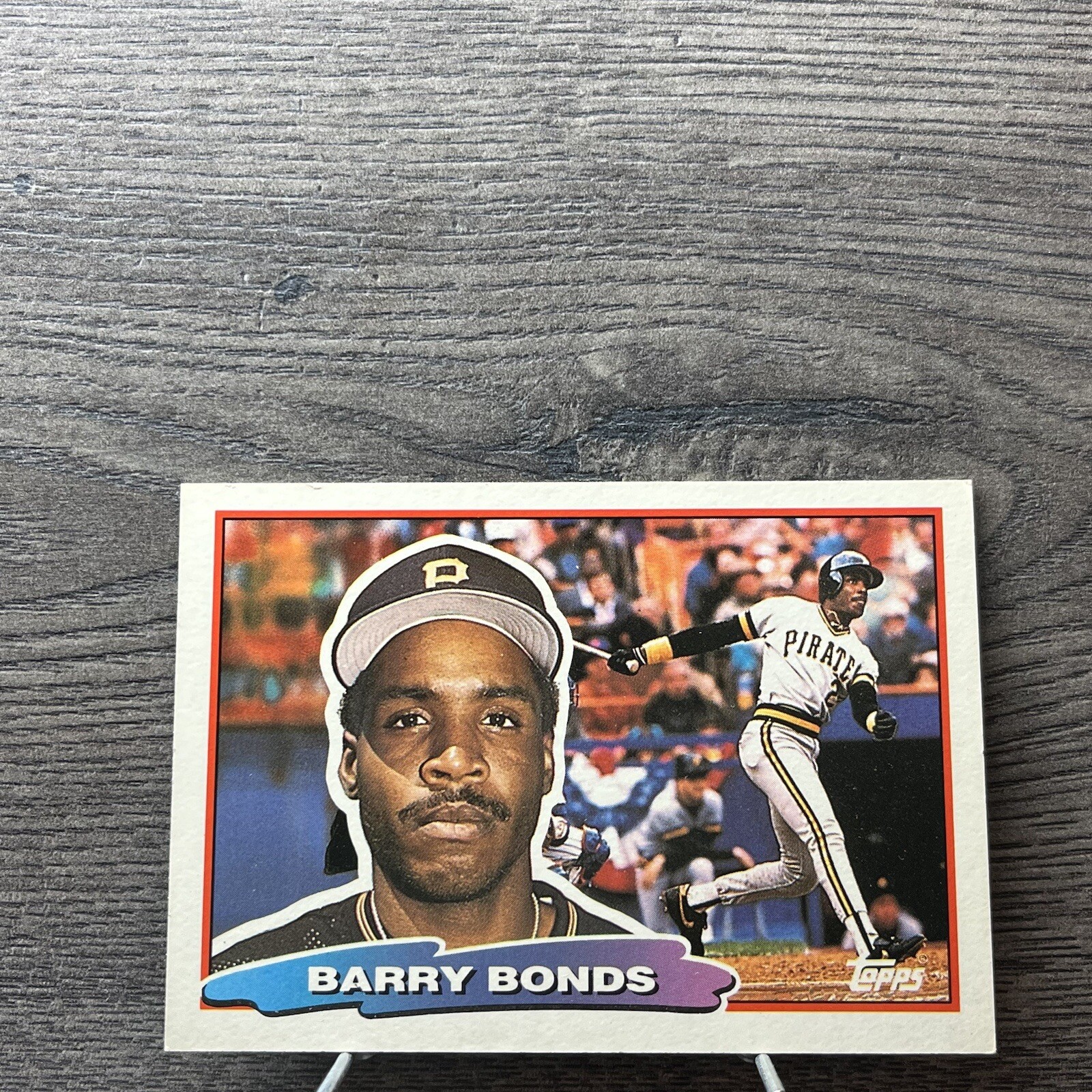 1988 Topps Big #89 Barry Bonds
