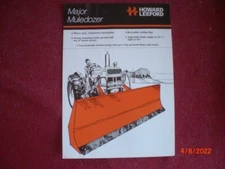 OLD HOWARD LEEFORD MAJOR MULE DOZER LEAFLET