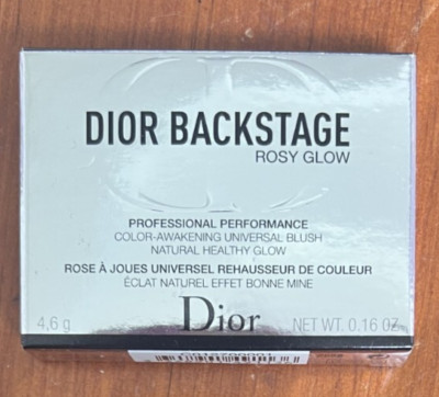 Dior Rosy Glow Blush 001 Pink-Powder-4.6g-0.16 oz New in box Dior Backstage F110