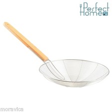 Siebkelle Schöpfkelle Sieb Edelstahl Rostfrei 27 cm Durchmesser Perfect Home