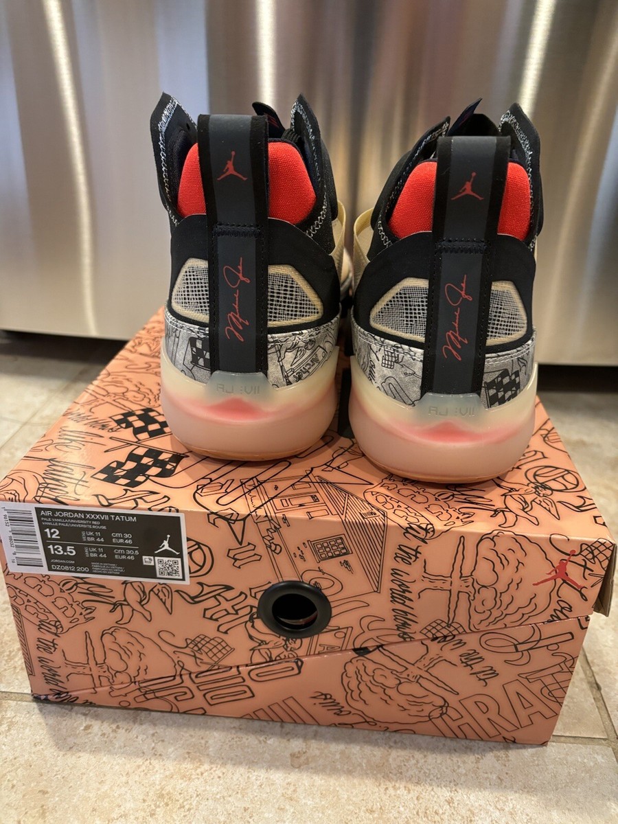 NIKE 新品　エアジョーダン37 ジェイソンテイタム DZ0812-200 Nike Air Jordan XXXVII 37 Jayson Tatum Sz 12 Tattoo Celtics