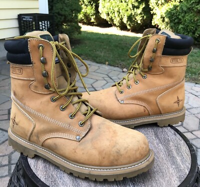 North Pass steel Toe Work Boots North Pass Poliyou Steel Toe Work Boots 13W | eBay main image 2