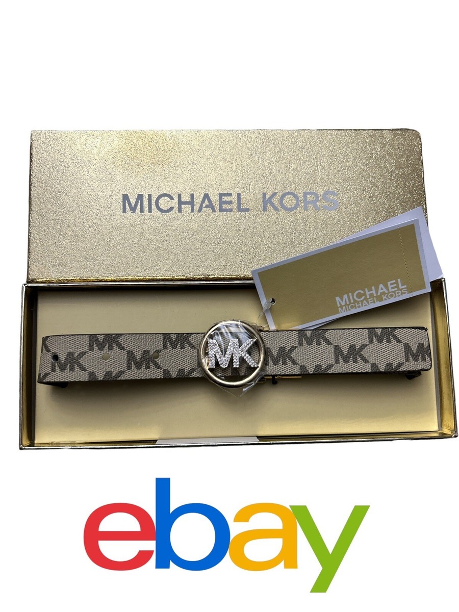 MICHAEL KORS Women Belt Reversible Gift Box New Size L/XL  display picture 1