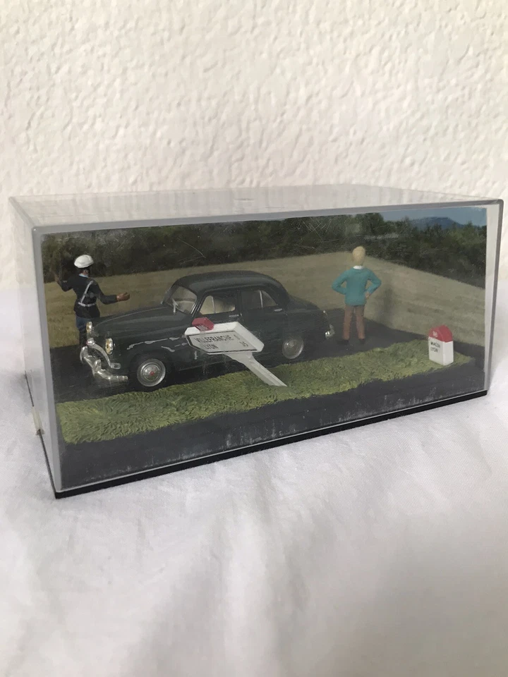 ALTAYA 1/43 DIORAMA LA ROUTE BLEUE RN7 -   LA SIMCA ARONDE - NEUF AVEC BOÎTE - Photo 3/4