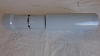 Carlon PVC Electrical Conduit Expansion Coupling, 2 Inch, Two piece. IPEX 077386