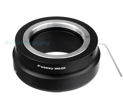 Helios 44-2 58mm F2 M42 Lens to Canon EOS RF RA R5 R6 Mirrorless Camera Adapter