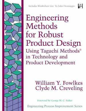 Engineering Methods for Robust - Paperback, by Fowlkes William Y. - Acceptable