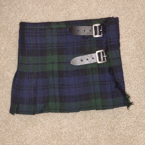 Claymore Highlands Scottish Kilt Black Watch Tartan Plaid