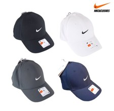 Nike Golf Dri-Fit Club Swoosh Snapback Hat Cap FV5563